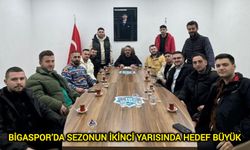 Bigaspor’da sezonun ikinci yarısında hedef büyük