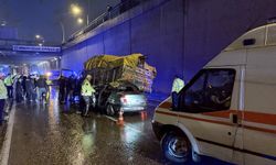 Zincirleme trafik kazasında 1 kişi öldü, 4 kişi yaralandı