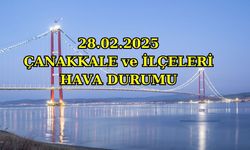 Çanakkale ve Marmara Bölgesi Hava Durumu – 28 Şubat 2025