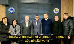 Biga’da vergi dairesi ve ticaret borsası güç birliği yaptı