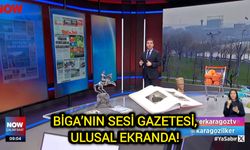 Biga’nın Sesi Gazetesi, Ulusal Ekranda!