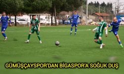 Gümüşçayspor'dan Bigaspor’a Soğuk Duş