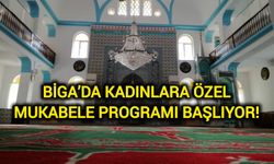 Biga’da kadınlara özel mukabele programı başlıyor!