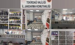 Tekirdağ'da 88 bin makaron ele geçirildi