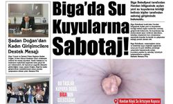 Biga'nın Sesi Gazetesi 10 Mart Pazartesi