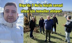 Biga’da 3 No'lu küçük sanayi sitesi için temeller atılıyor!