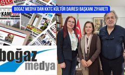 Bogaz Medya’dan KKTC Kültür Dairesi Başkanı Ziyareti