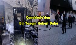 Çanakkale'den Bir Yangın Haberi Daha