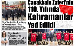 Biga'nın Sesi Gazetesi 19 Mart Çarşamba