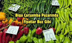 Biga Pazarı Rekor Kırıyor: Fasulye 200 TL, Sarımsak 300 TL! (Videolu)