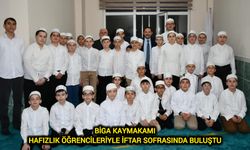 Biga Kaymakamı Hafızlık Öğrencileriyle İftar Sofrasında Buluştu