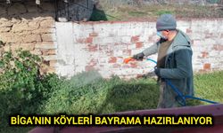 Biga’nın köyleri bayrama hazırlanıyor