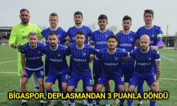 Bigaspor, Deplasmandan 3 Puanla Döndü