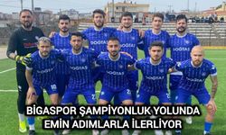 Bigaspor Şampiyonluk Yolunda Emin Adımlarla İlerliyor