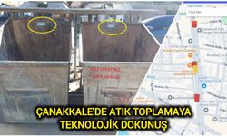 Çanakkale'de Atık Toplamaya Teknolojik Dokunuş