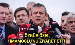 Özgür Özel, İmamoğlu'nu ziyaret etti