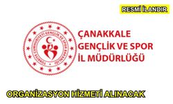 Organizasyon Hizmeti Alınacak