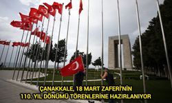 Çanakkale, 18 Mart Zaferi'nin 110. yıl dönümü törenlerine hazırlanıyor