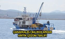 Çanakkaleli balıkçılardan kritik çözüm teklifi