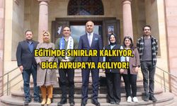 Çanakkale Biga’dan  Avrupa boyutunda eğitim hamlesi