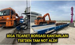 Biga Ticaret Borsası Kantarları TSE’den tam not aldı!