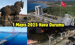 Çanakkale ve Marmara Bölgesi Hava Durumu 1 Mayıs 2025