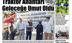 Çanakkale Biga'nın Sesi Gazetesi 29 Mayıs  Perşembe