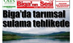 Biga'nın Sesi Gazetesi 3 Mayıs Cumartesi