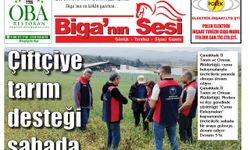 Biga'nın Sesi Gazetesi 5 Mayıs Pazartesi