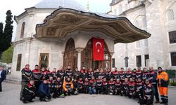 150 motosikletli Çanakkale’ye doğru yola çıktı