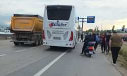 Yolcu otobüsünün çarptığı yaya hayatını kaybetti