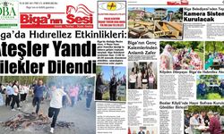 Biga'nın Sesi Gazetesi 6 Mayıs Salı