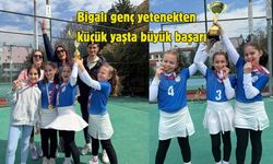 Bigalı genç yetenekten küçük yaşta büyük başarı