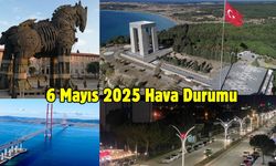 Çanakkale ve Marmara Bölgesi Hava Durumu 6  Mayıs 2025