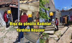 Biga’da gönüllü Kadınlar Yardıma Koşuyor