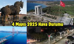 Çanakkale ve Marmara Bölgesi Hava Durumu – 4 Mayıs 2025