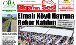 Çanakkale Biga'nın Sesi Gazetesi 27 Mayıs Çarşamba