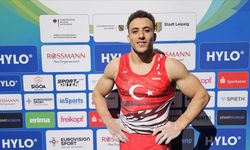 Milli cimnastikçi Adem Asil, Almanya'da altın madalya kazandı