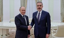Dışişleri Bakanı Fidan, Rusya Devlet Başkanı Putin tarafından kabul edildi