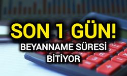 Son 1 Gün! Beyanname Süresi Bitiyor