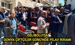 Çanakkale Gelibolu’da Dünya Çiftçiler Günü’nde Pilav İkramı