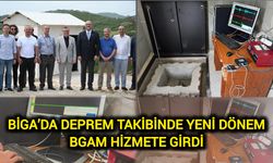 Biga’da deprem takibinde yeni dönem: BGAM hizmete girdi