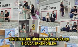 Sinsi Tehlike Hipertansiyona Karşı Biga’da Erken Önlem