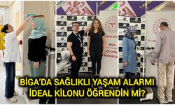 Biga’da Sağlıklı Yaşam Alarmı: İdeal Kilonu Öğrendin mi?