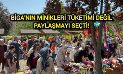 Çanakkale ruhu bu kez takasla yaşatıldı: Anaokulundan paylaşım dersi