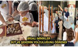Bigalı Minikler Süt ve Şekerin Yolculuğunu Öğrendi
