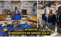 Çanakkale Lapseki’de Medeniyetler Sergisi açıldı