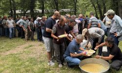 Çanakkale Çan'da 3 bin kişilik köy hayrı düzenlendi