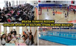 Çanakkale Biga’da 19 Mayıs Rüzgarı: Gençler Sportif ve Kültürel Etkinliklerde Buluştu
