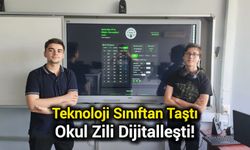 Çanakkale Biga’da öğrenciler okul zil programı geliştirdi